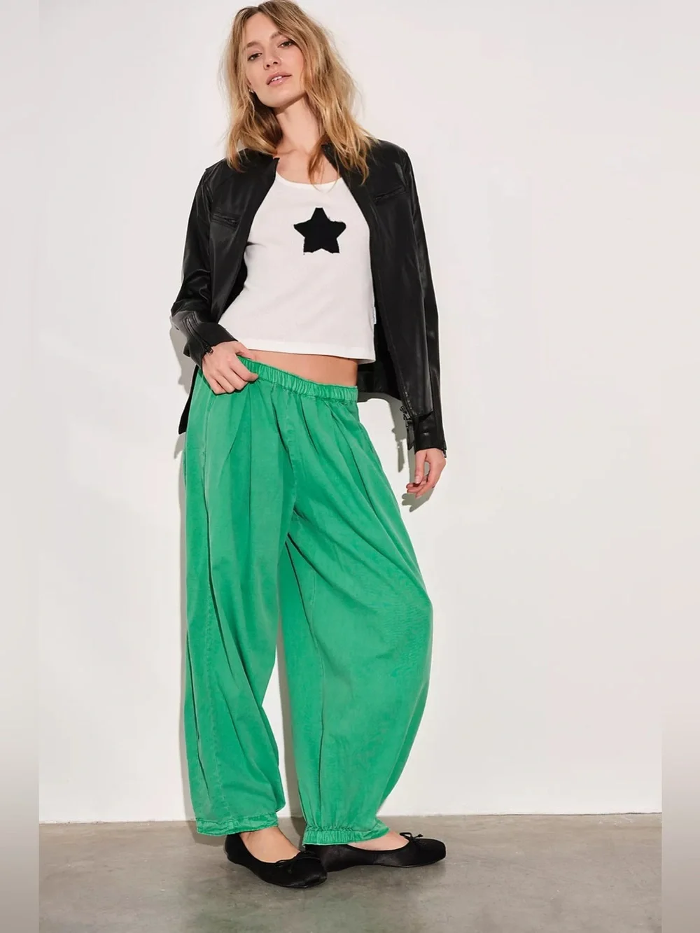 Free People To The Sky Parachute Pants